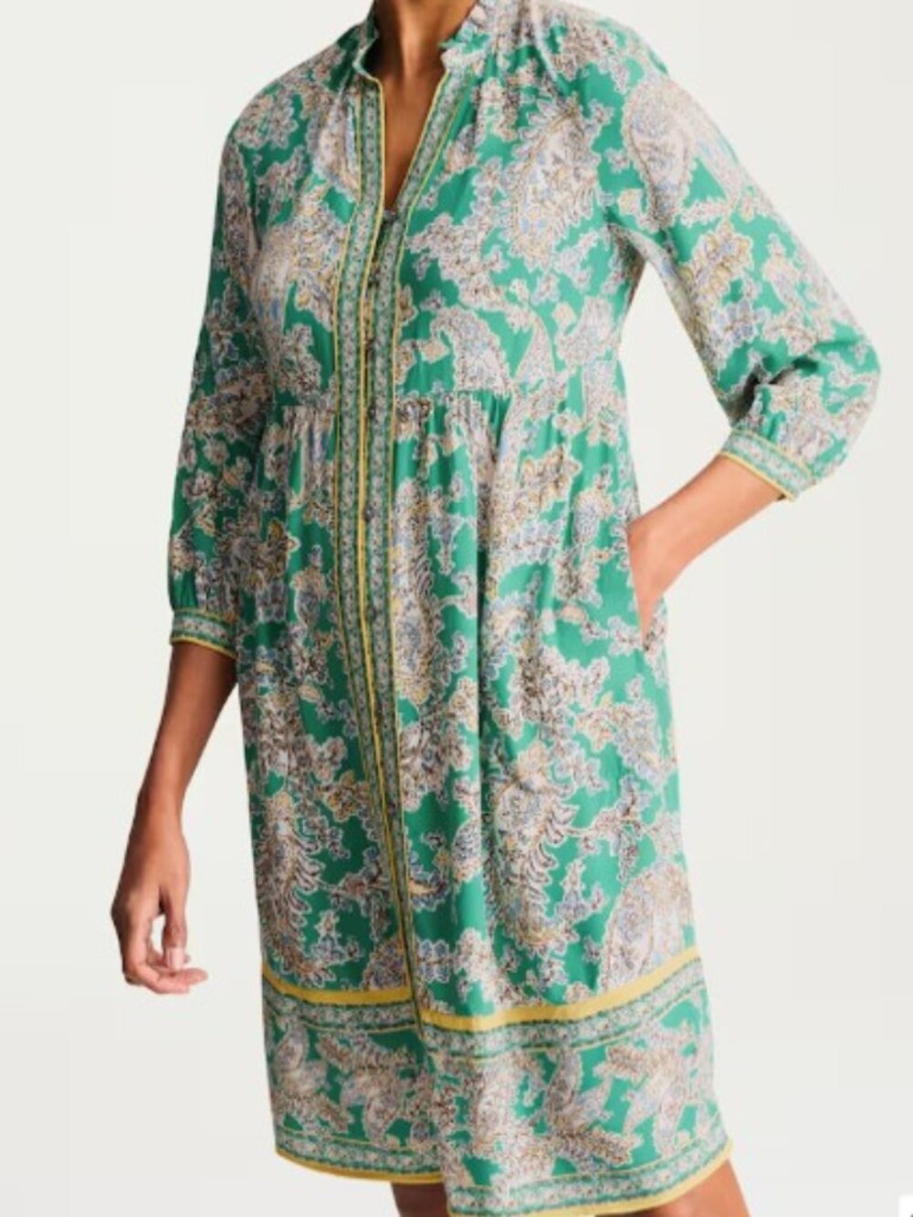J.Jill Printed Dress - Size 3X NEW - NEVER WORN